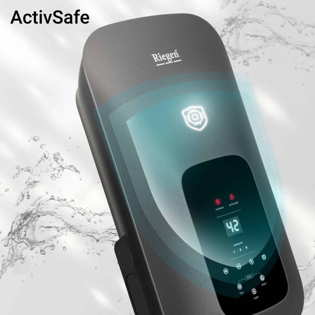 Riegen Instant Water Heater with ActivSafe Technology